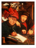 The Money Lenders Giclee Print by Jan Anthonisz. van Ravestyn