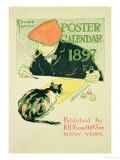 Poster Calendar, pub. by R.H. Russell & Son, 1897 Lámina giclée por Edward Penfield Poster Calendar, pub. by R.H. Russell & Son, 1897 Lámina giclée por Edward Penfield