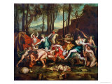 The Triumph of Pan Giclee Print by Nicolas Poussin