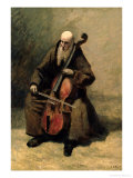 The Monk, 1874 Giclée-Druck von Jean-Baptiste-Camille Corot