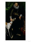 Portrait of a Gentleman Said to be from the Coudenhouve Family of Flanders, circa 1610-20 Giclee Print Portrait of a Gentleman Said to be from the Coudenhouve Family of Flanders, circa 1610-20 Giclee Print