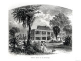 Planter's House on the Mississippi, Engraved by J.H. Ellawell Giclee Print Planter's House on the Mississippi, Engraved by J.H. Ellawell Giclee Print