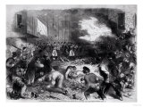 The Sixth Regiment of the Massachusetts Volunteers Firing into the Mob on Pratt Street Giclee Print The Sixth Regiment of the Massachusetts Volunteers Firing into the Mob on Pratt Street Giclee Print