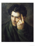 Portrait of Lord Byron (1788-1824) Giclee Print by Théodore Géricault
