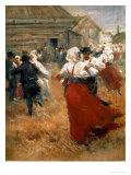 Country Festival, 1890s reproduction procédé giclée par Anders Leonard Zorn