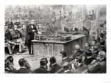 The House of Commons on Thursday April 8th: the Debate on the Government of Ireland Giclee Print