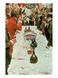 A Banquet to Genet, Illustration from Washington and the French Craze of '93 by John Bach Mcmaster Giclee Print by Howard Pyle