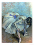 Seated Dancer, circa 1881-83 Giclee Print by Edgar Degas