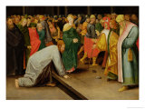 Christ and the Women Taken in Adultery, 1628 Giclee Print by Pieter Brueghel the Younger Christ and the Women Taken in Adultery, 1628 Giclee Print by Pieter Brueghel the Younger