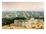 View of Washington, Pub. by E. Sachse & Co., 1852 Giclee Print