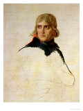 Unfinished Portrait of General Bonaparte (1769-1821) circa 1797-98 Giclee Print by Jacques-Louis David