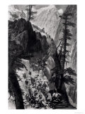 Newly Discovered Mines in the Rocky Mountains, from "Frank Leslie's Illustrated Newspaper," 1879 Giclee Print by E. Jump