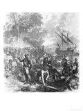 Landing of De Soto in Florida, from Landing of De Soto in Florida, from