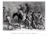 Uprising of the New England Yeomanry, Engraved by A. Bollett reproduction procédé giclée par Felix Octavius Carr Darley