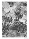 The Night Assault on Battery Wagner, July 18th 1863 Giclee Print by Julian Oliver Davidson