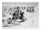Lewis and Clark at the Mouth of the Columbia River, 1805, from "Collier's Magazine," May 12th 1906 Giclee Print by Frederic Sackrider Remington