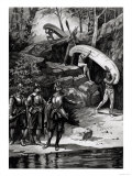 Champlain Exploring the Canadian Wilderness, 1603 Giclee Print Champlain Exploring the Canadian Wilderness, 1603 Giclee Print