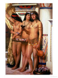 Pharaoh's Handmaidens Giclee Print by John Collier