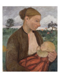 Mother and Child, 1903 reproduction procédé giclée par Paula Modersohn-Becker