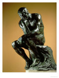 The Thinker, 1881 (bronze) Lámina giclée por Auguste Rodin The Thinker, 1881 (bronze) Lámina giclée por Auguste Rodin