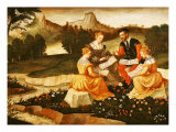 The Rustic Concert, the Song Giclee Print The Rustic Concert, the Song Giclee Print