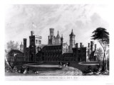 Smithsonian Institution from the South West, from "Hints on Public Architecture" by Robert D. Owen Giclee Print