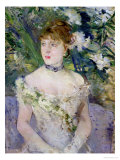 Young Girl in a Ball Gown, 1879 Giclee Print by Berthe Morisot