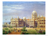 The British Raj Great Indian Peninsular Terminus Giclee Print