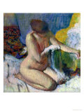 Après le bain Reproduction procédé giclée par Edgar Degas