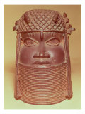 Benin Mask (Brass) Giclee Print