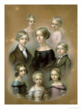 Family Giclee Print by Wilhelm Alexander Kobell