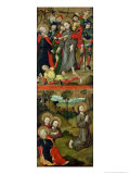 The Arrest of Christ and Christ in the Garden of Gethsemane Giclee Print by Master of the Luneburg Footwashers The Arrest of Christ and Christ in the Garden of Gethsemane Giclee Print by Master of the Luneburg Footwashers