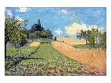 The Cornfield (Near Argenteuil) Giclée-Druck von Alfred Sisley