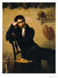 Portrait of an Artist in His Studio Giclee Print by Théodore Géricault