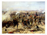 The Battle of Essling, May 1809  Lámina giclée por Fernand Cormon
