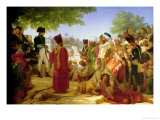 Napoleon Bonaparte (1769-1821) Pardoning the Rebels at Cairo, 23rd October 1798, 1806-08 Giclee Print by Pierre Narcisse Guérin Napoleon Bonaparte (1769-1821) Pardoning the Rebels at Cairo, 23rd October 1798, 1806-08 Giclee Print by Pierre Narcisse Guérin