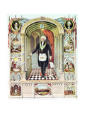 George Washington (1732-99) as a Freemason Giclee Print