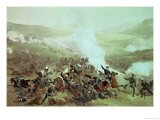 The Cavalry Charge at Balaclava, 25th October 1854 Giclee Print by Edmond Morin