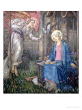 The Annunciation Giclee Print by Edward Reginald Frampton