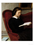 The Reader, 1861 Giclee Print by Henri Fantin-Latour