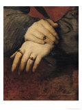 Study of a Woman's Hands, after the Portrait of Maddalena Doni by Raphael Lámina giclée por Jean-Auguste-Dominique Ingres Study of a Woman's Hands, after the Portrait of Maddalena Doni by Raphael Lámina giclée por Jean-Auguste-Dominique Ingres