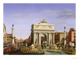 Entry of Napoleon I (1769-1821) into Venice, 1807 Giclee-trykk av Giuseppe Borsato