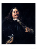 Portrait d'homme reproduction procédé giclée par Jacob Jordaens