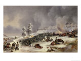 Battle of Krasnoi, 18th November 1812 Giclee Print by Jean Antoine Simeon Fort