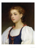 Biondina Giclée-Druck von Frederick Leighton