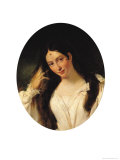 Portrait of "La Malibran" in the Role of Desdemona reproduction procédé giclée par Francois Bouchot