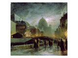 Illuminations in St. Petersburg, 1869 Giclee Print by Fedor Aleksandrovich Vasiliev