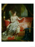 Empress Marie-Louise (1791-1847) and the King of Rome, 1812 Reproduction procédé giclée par Joseph Franque