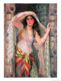 Safie, One of the Three Ladies of Baghdad Giclee Print by William Clarke Wontner