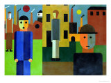 Factories, 1926 Giclee Print by Franz W. Seiwert